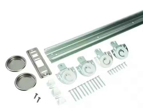 Closet sliding door hardware - closet,