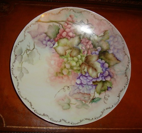 Bavaria hand painted signed - bavaria,