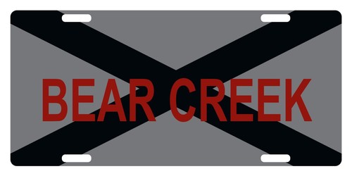 Alabama state flag license - flag,