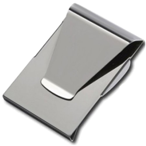 Slim clip double sided money - clip,