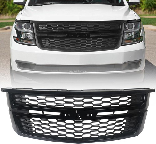 Gloss black front grille grill - front,