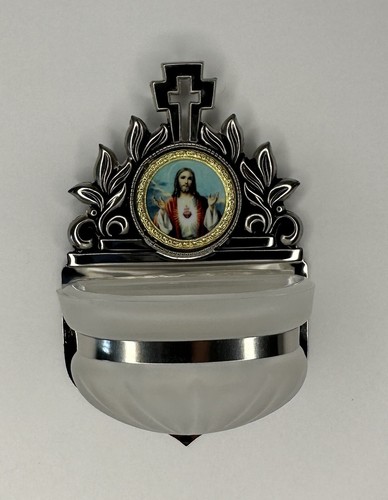 Holy water font sacred heart - font-,
