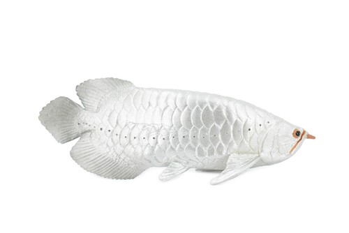 Arowana silver dragon fish - silver,