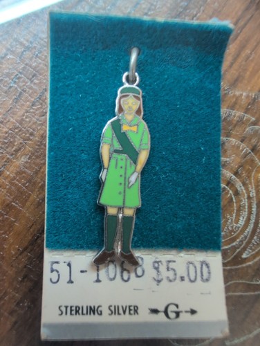 Vintage sterling silver girl - vintage,