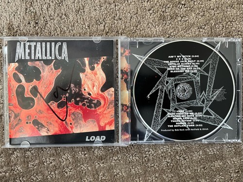 Lars ulrich signed metallica - lars,