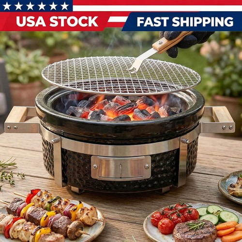 Hibachi charcoal grill - charcoal,