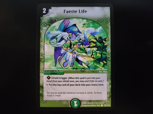 Duel masters faerie life - duel,