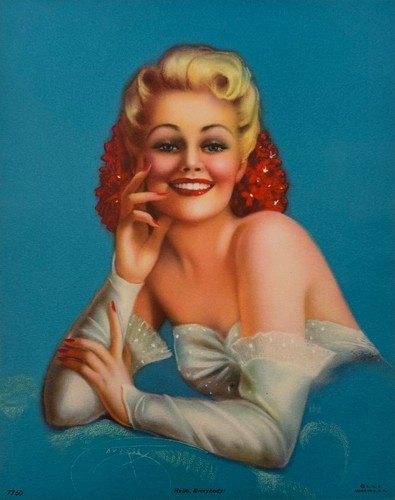 Vintage billy devorss pin - devorss, pin-up