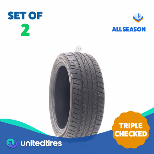 Set used 215 45r17 - of, (2)