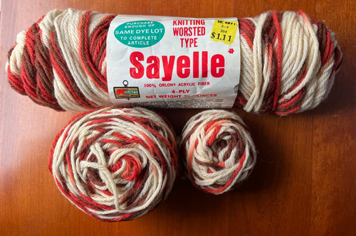 Lot vintage sayelle acrylic - vintage,