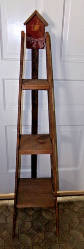 Vintage tier wood slat - vintage,