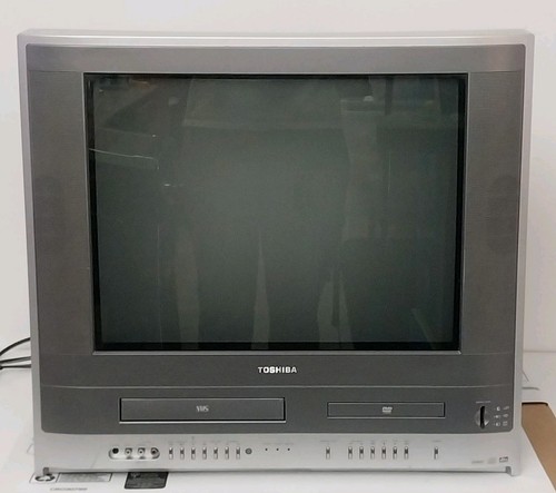 Toshiba crt dvd - 20", vcr