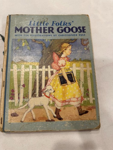 1931 little folks mother goose - mother,