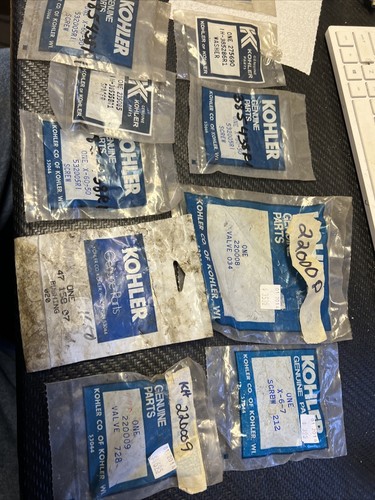 Kohler parts series lot - parts,