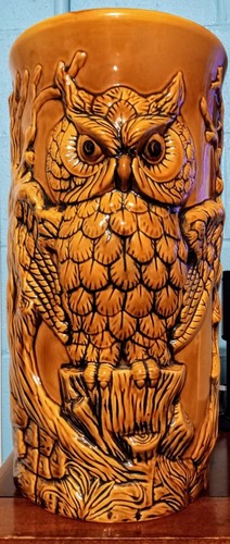 Vintage 1970 owl - owl, ceramic