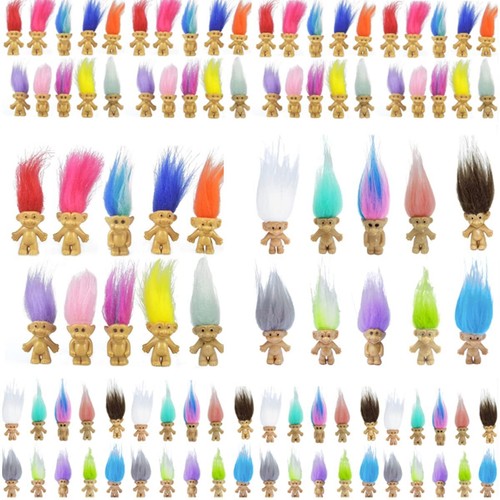 100pcs mini troll dolls pvc - troll,