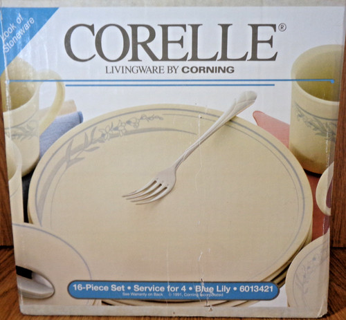 Corelle livingware blue lily - livingware,