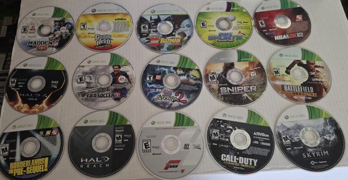 Lot xbox 360 video - 360, games