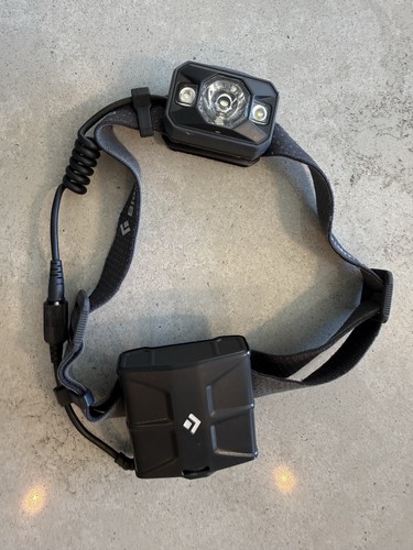 Black diamond icon headlamp - black,