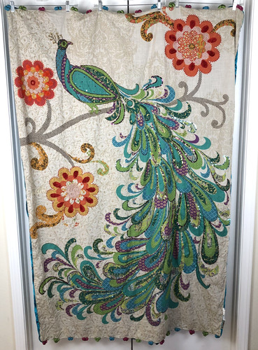 Vintage pier imports - vintage, peacock