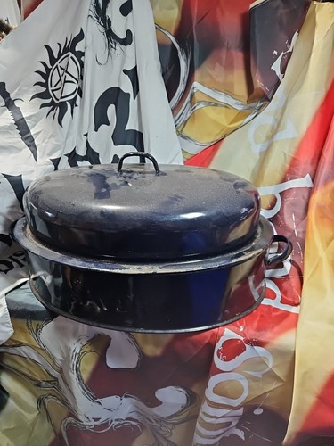 Blue vintage large savory - blue,