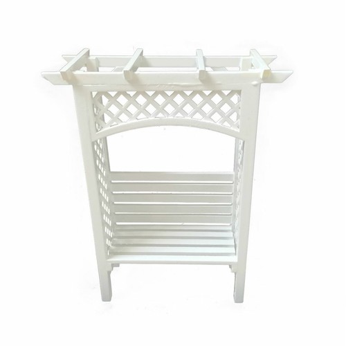Dollhouse white wood grape - white,