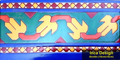 Decorative border tiles high - decorative, tiles,