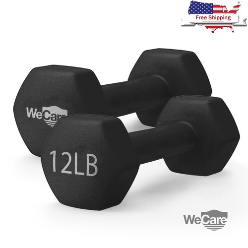 Neoprene hex dumbbells set - neoprene,