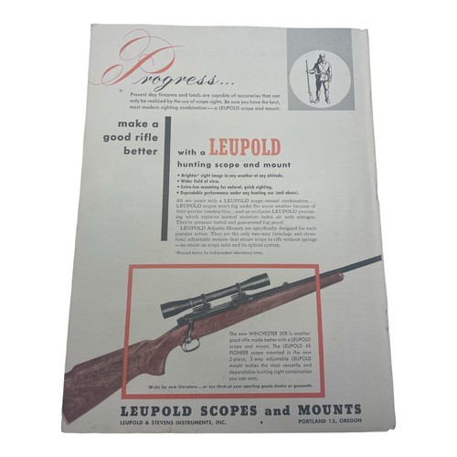 1954 leupold scopes and - scopes, mounts