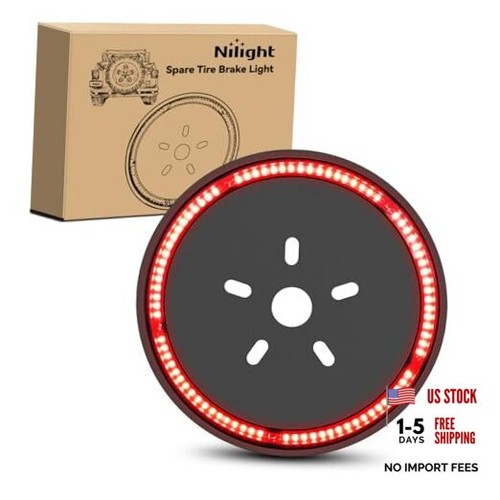 Spare tire brake - light, wheel