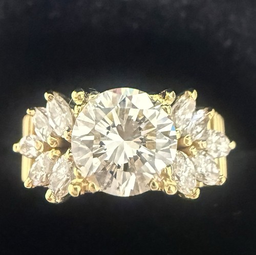 Gold diamond ring 1 - diamond,