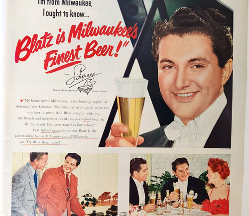 Liberace piano virtuoso - virtuoso, blatz