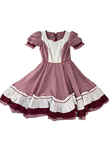 Vintage homemade square - square, dance