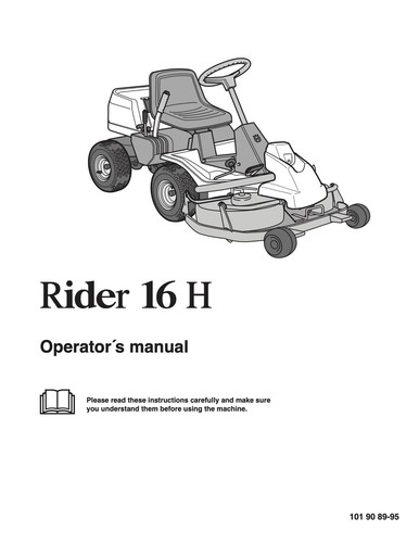 Owner manual husqvarna - owner’s,