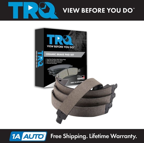 Trq rear parking brake shoe - trq,