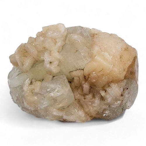 Peach apophyllite stilbite - apophyllite,