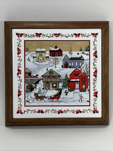 Vtg russ christmas village - christmas,