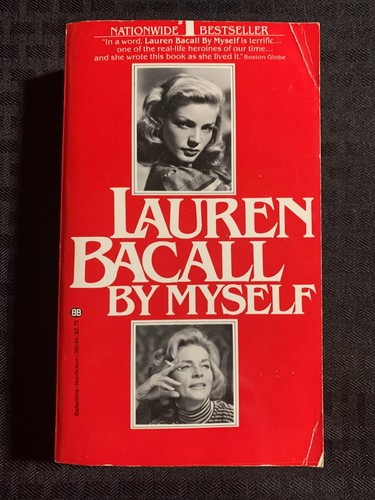 1980 lauren bacall myself - 1980, by