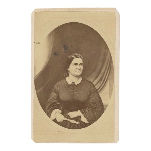 Antique cdv civil war - cdv, mary