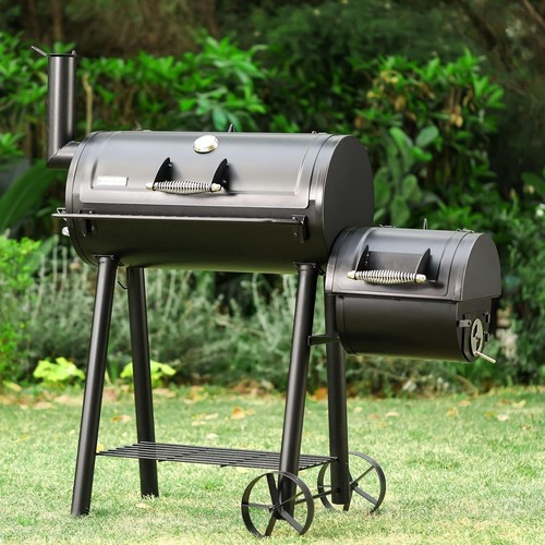 Outdoor charcoal grill - outdoor, offset