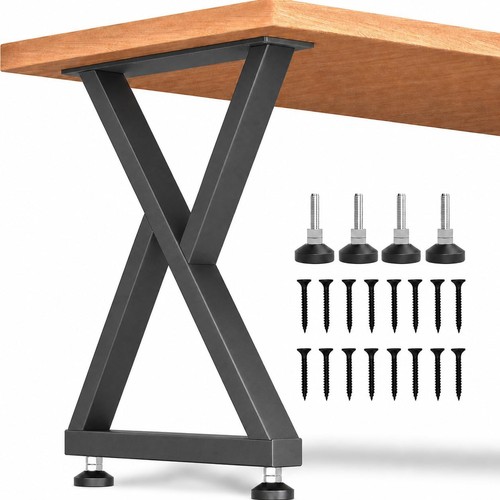Metal table legs 18 inch - metal, x