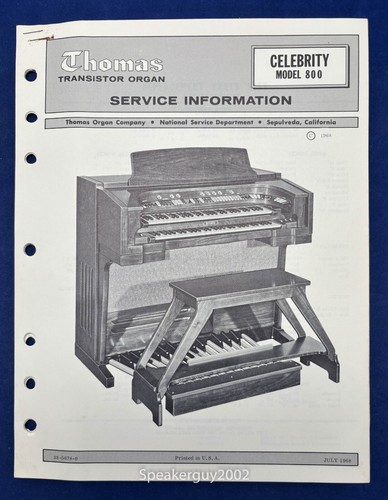 Original thomas organ - thomas,