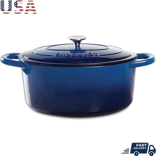 Enameled cast iron dutch oven - cast,