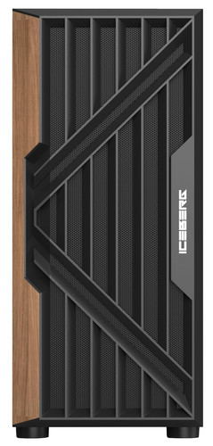Iceberg gaming case wood - gaming,