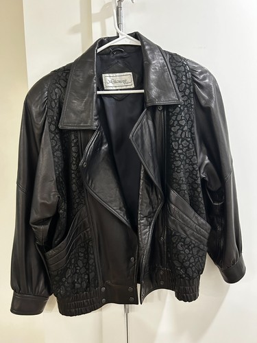 Vintage leather jacker - vintage,