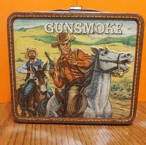 Gunsmoke lunch box - gunsmoke, 1973