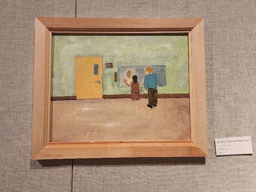 Oil painting canvas - oil, panel