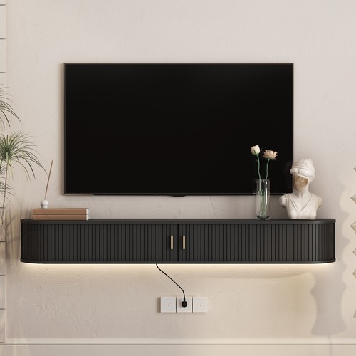 Modern led floating stand - modern,