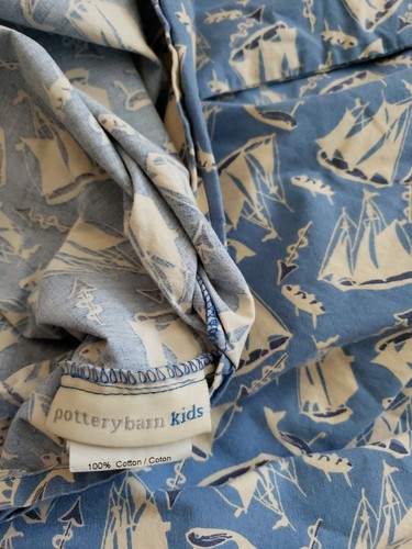 Pottery barn blue standard - barn,