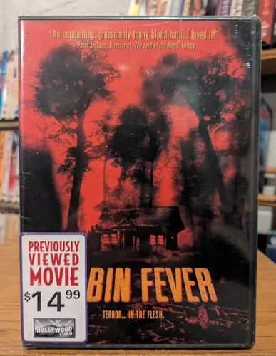 Cabin fever dvd - 2003, horror